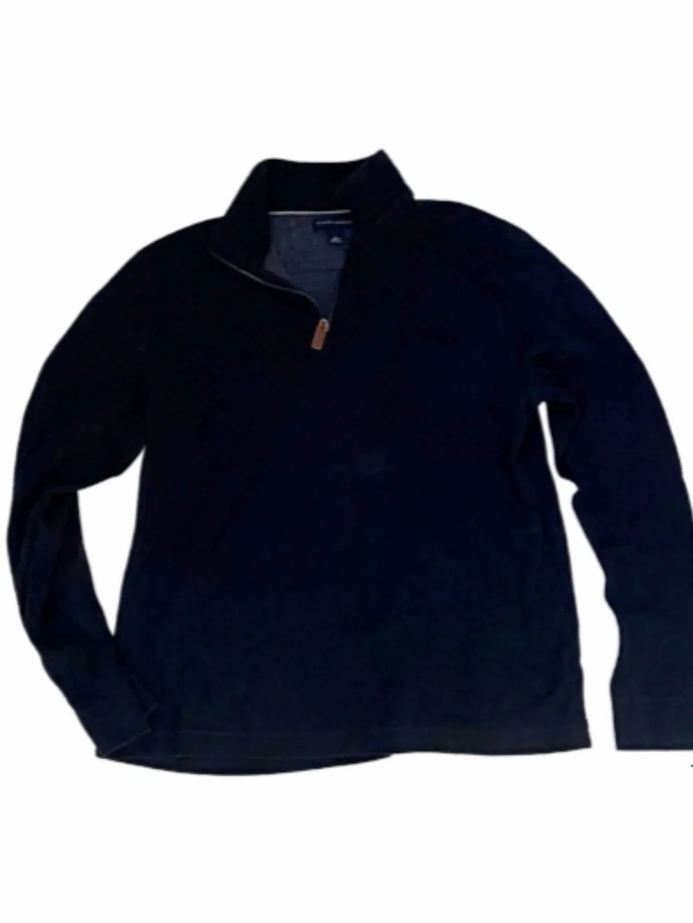 Banana Republic Men's Black Quarter Zip Sweater